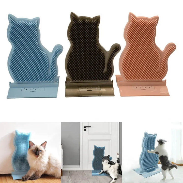 Charming cat silicone towel holder for organized kitchen & bathroom, adds a cute touch to decor.