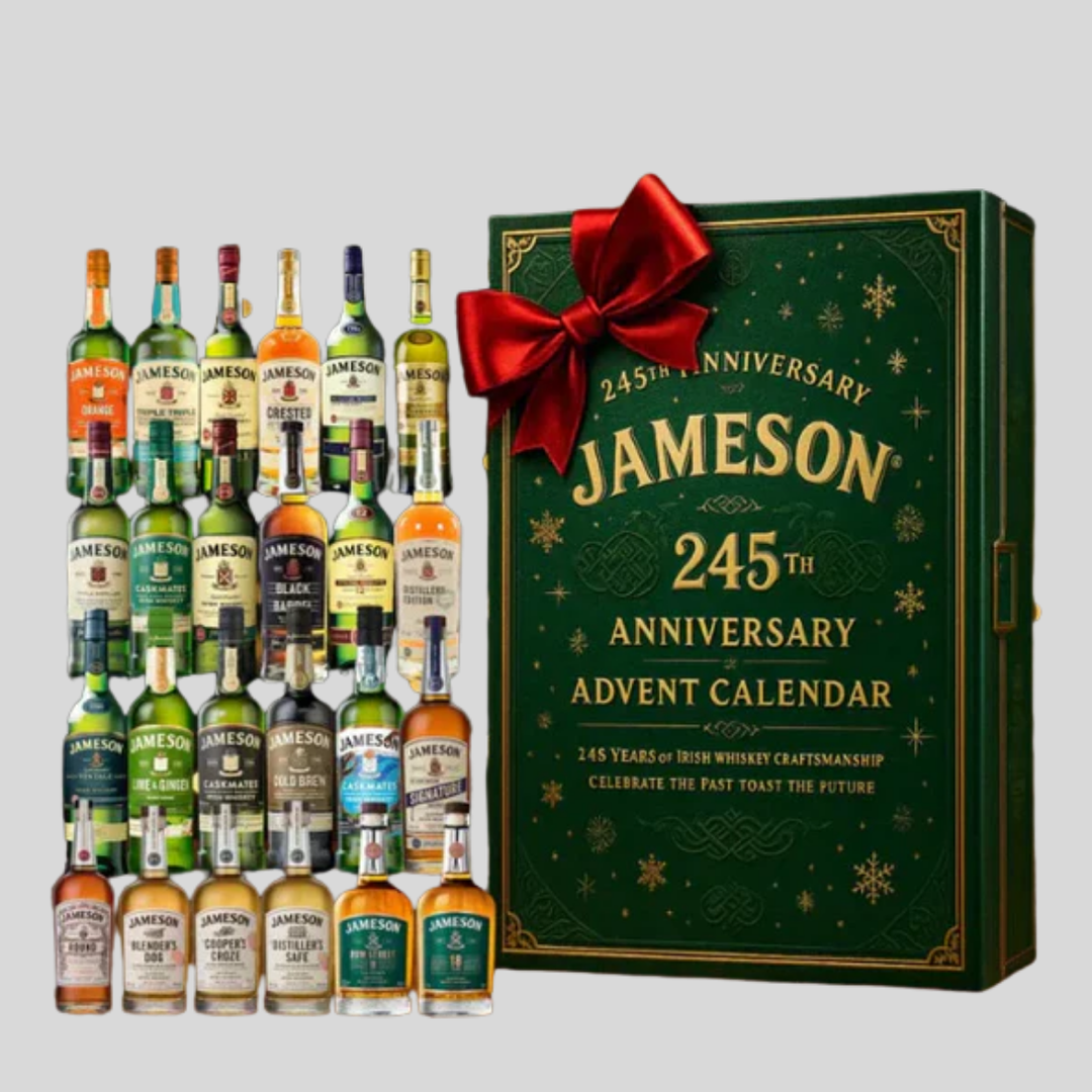 Elegant design of Decorative Beverage Bottle Advent Calendar 2025, a must-have for Christmas countdown.