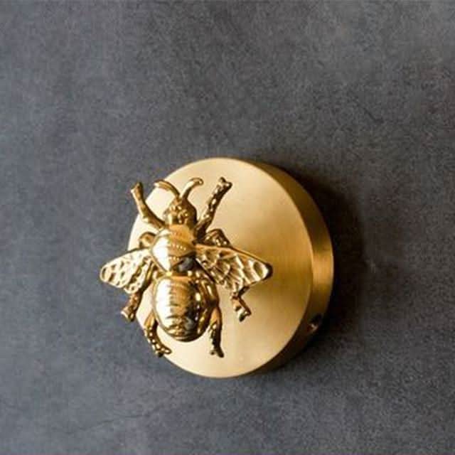 Gold accented brass animal hooks, a decorative & functional jewelry hanger for your wall.
