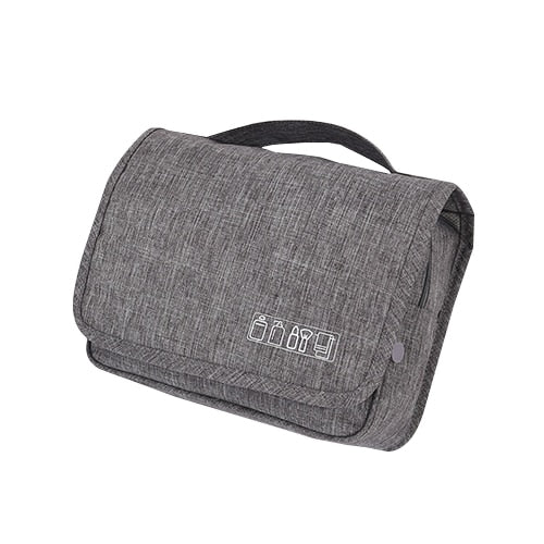 Compact & portable unisex travel toiletry bag, ready for your next adventure.