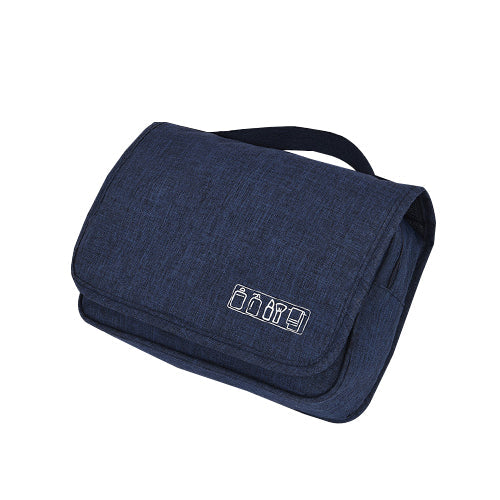 Premium unisex travel organizer, a waterproof hanging toiletry bag.