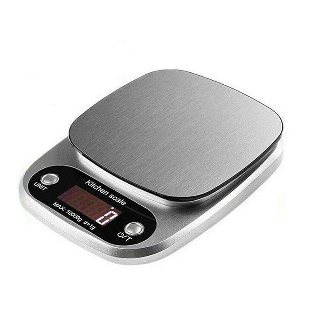 Versatile digital kitchen scale for cooking, baking, and accurate portion control.