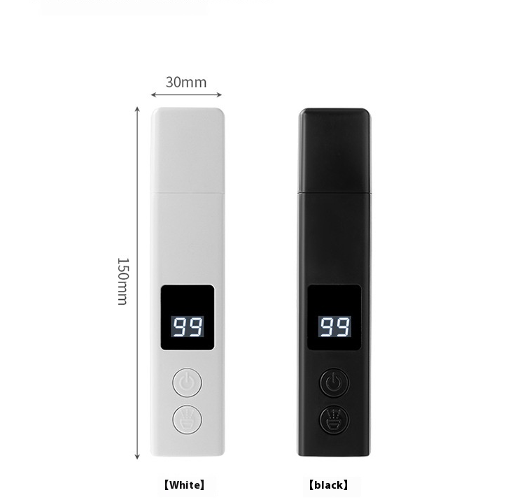 Professional digital pet nail grinder for quiet, painless dog & cat claw grooming. LED display.