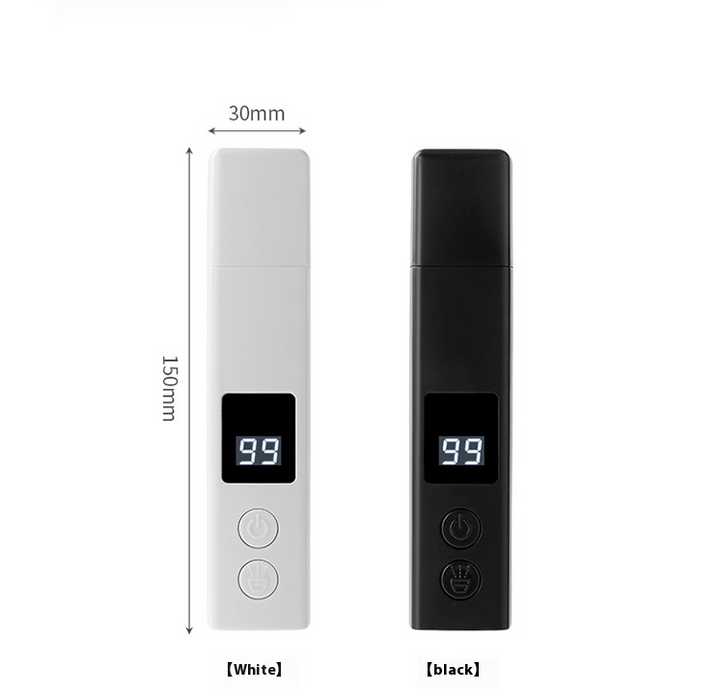 Professional digital pet nail grinder for quiet, painless dog & cat claw grooming. LED display.