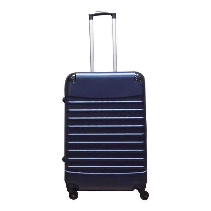 Complete 2-piece durable ABS hardshell luggage set: carry-on & checked luggage for all adventures.