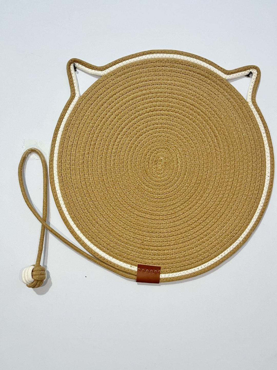Cat claw care scratching rug, a durable mat for pets that protects furniture and promotes feline paw health.
