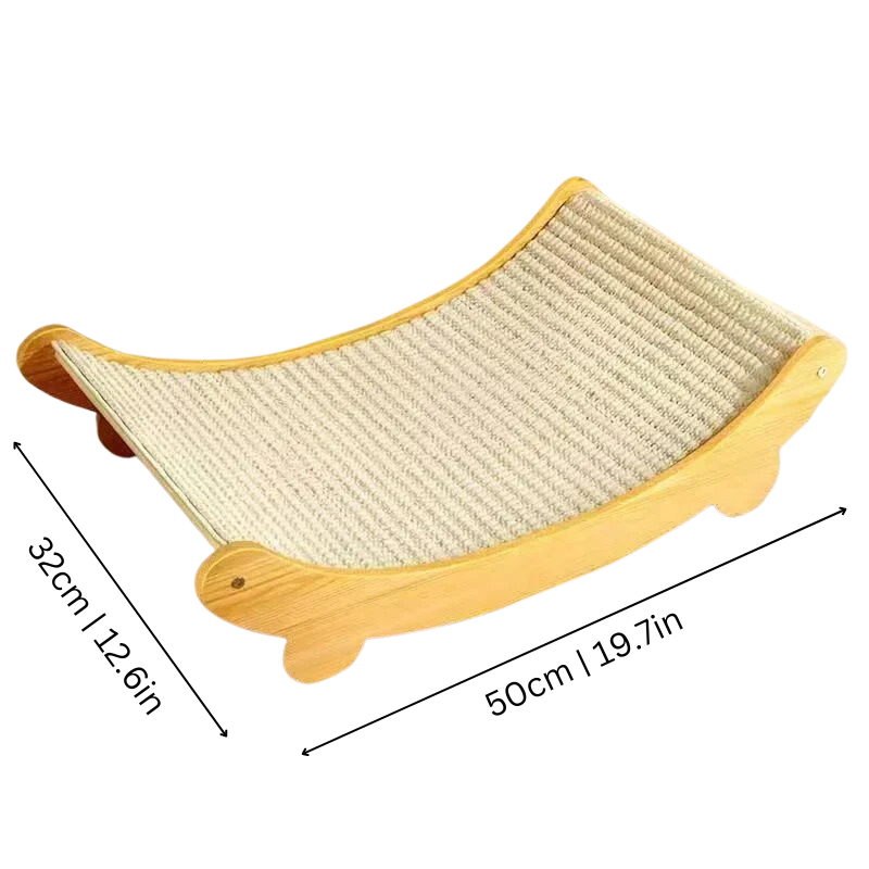 Stylish cat lounge & durable scratcher bed for ultimate pet comfort. Essential pet supplies for feline enrichment.