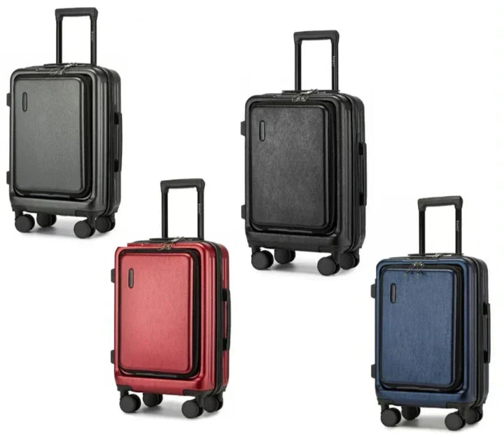 Durable Denver hardshell travel luggage with smooth spinner wheels for effortless adventure.