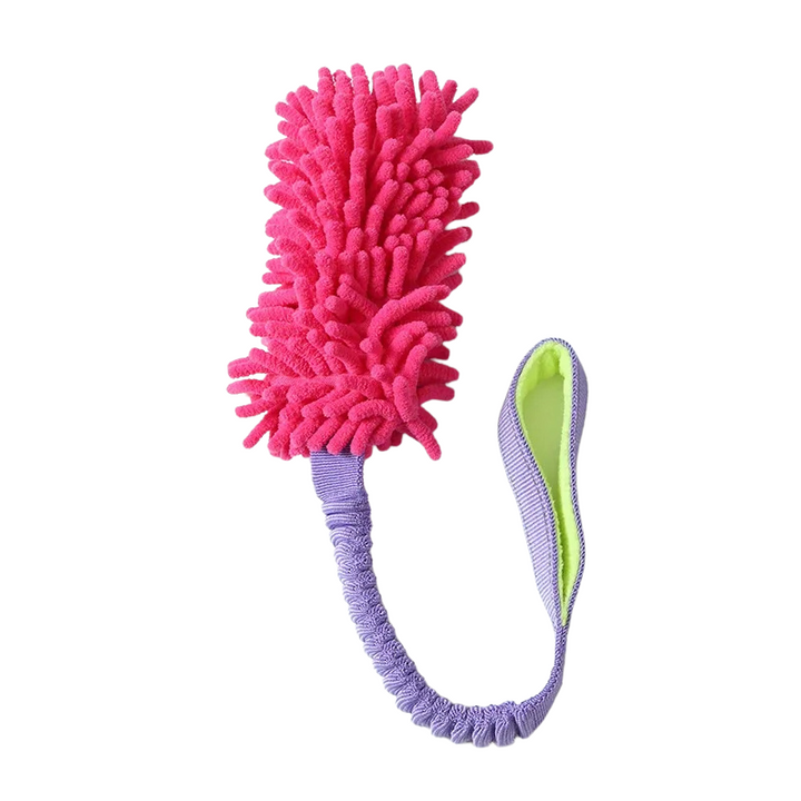Interactive durable dog tug toy promotes exercise & training for active pets. Strong chew toy.
