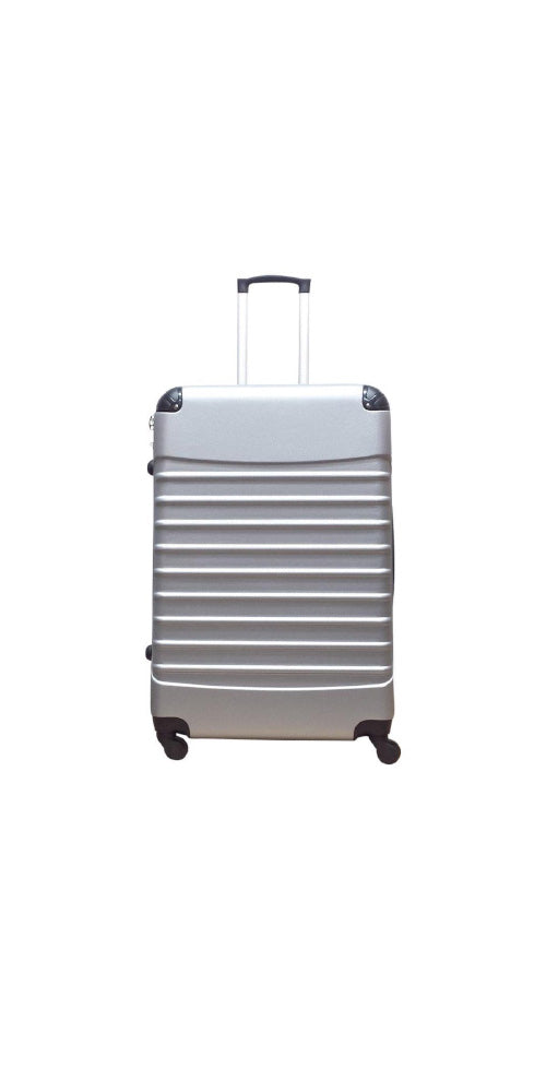 Durable hardshell spinner luggage for easy travel; a perfect vacation essential.