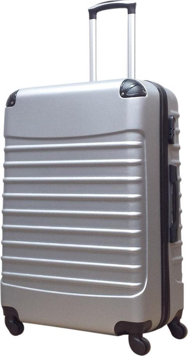 Compact cabin-approved hardshell spinner luggage, great for short trips.