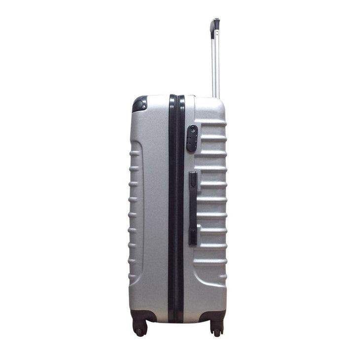 Secure hardshell luggage with TSA-approved lock for peace of mind.