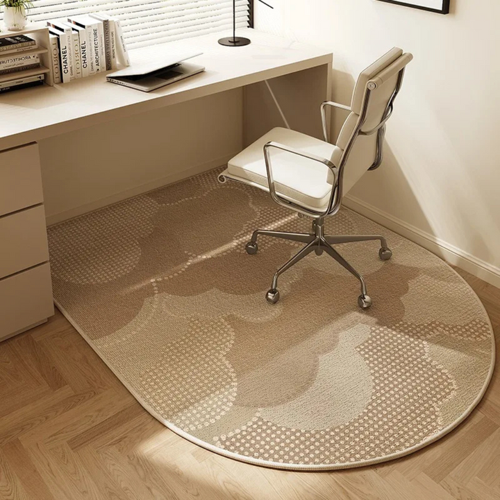 Premium office chair mat for floor protection, non-slip, ensures smooth rolling & a productive workspace.