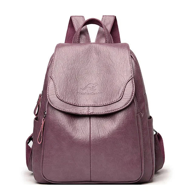 Stylish women's fashion backpack, ideal for daily commutes.