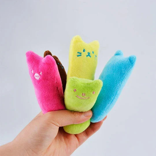 Playful cat interacting with a durable, catnip-infused, scratch-resistant toy, enjoying hours of stimulating fun.