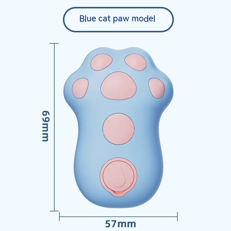 Silicone electric cat brush, perfect for bath time, gentle deshedding & pet massage.