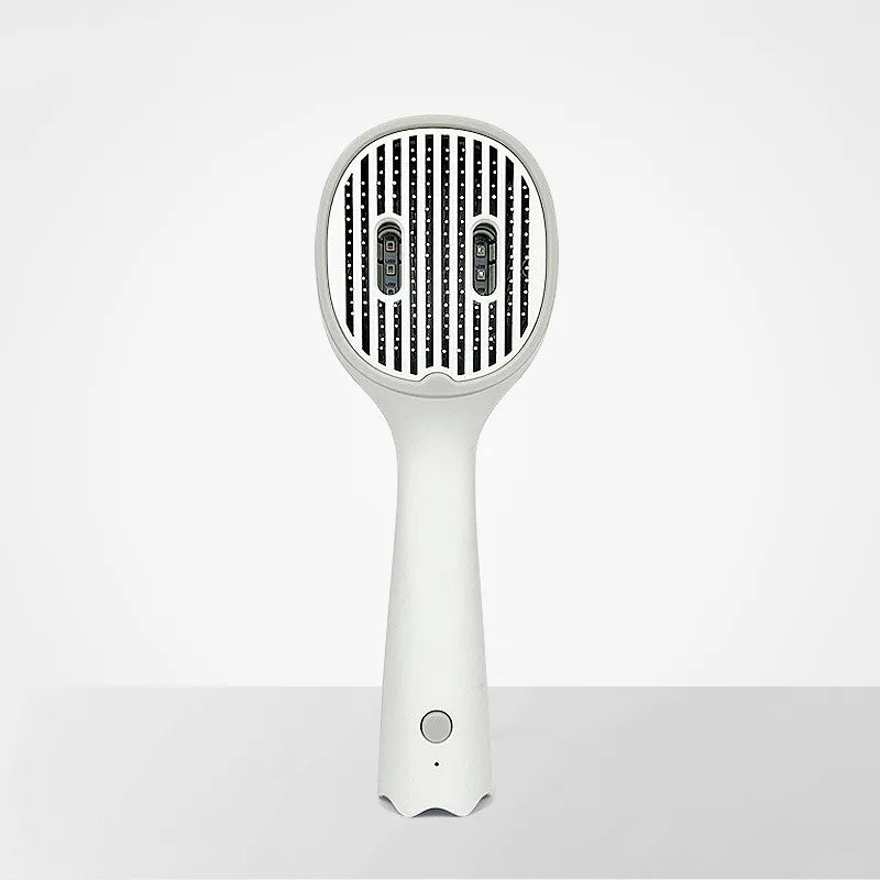 Advanced electric hairbrush, ideal for frizz control, fast smoothing & detangling. Perfect for straight hair care.