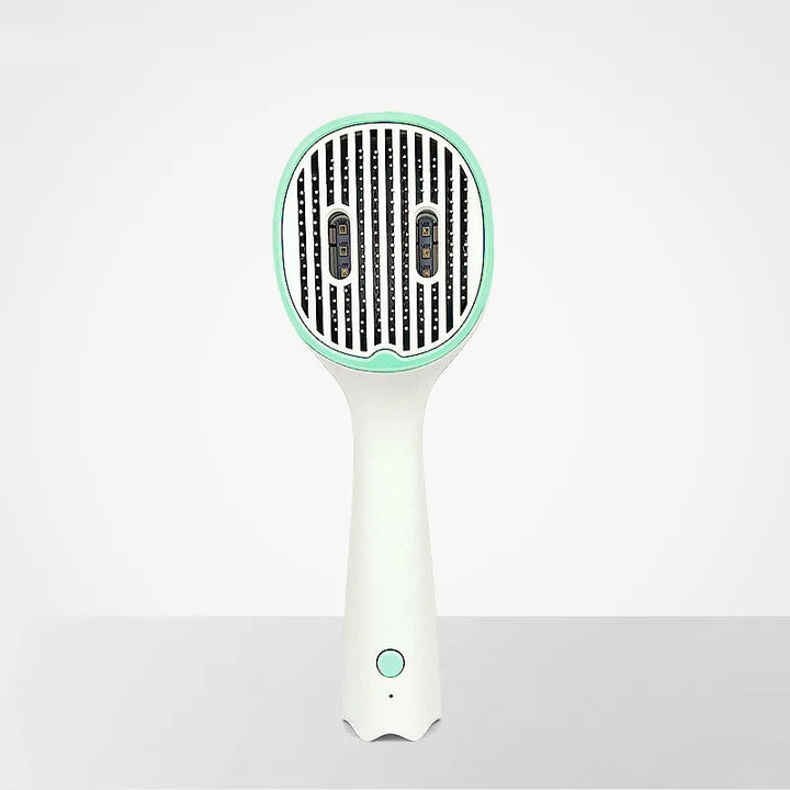 Salon-quality electric hairbrush for smooth, detangled straight hair. A beauty tool for professional results at home.