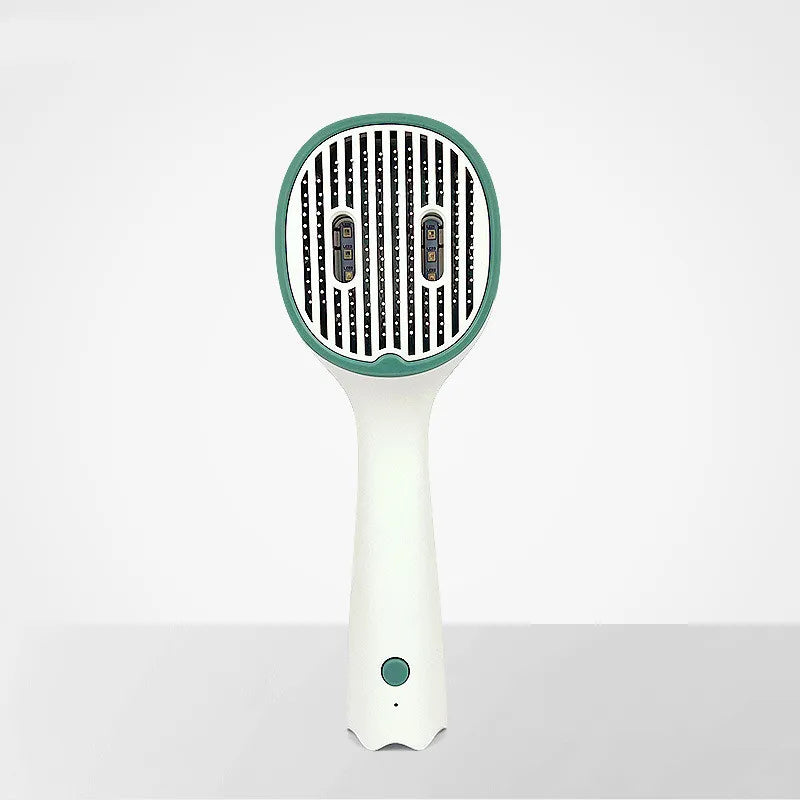 Electric hairbrush for efficient hair smoothing, detangling, and frizz control. Get sleek, straight hair fast.