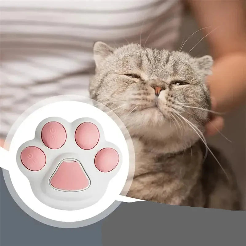 Wireless electric cat brush with spray function for gentle grooming, deshedding, & a healthier, shinier coat.