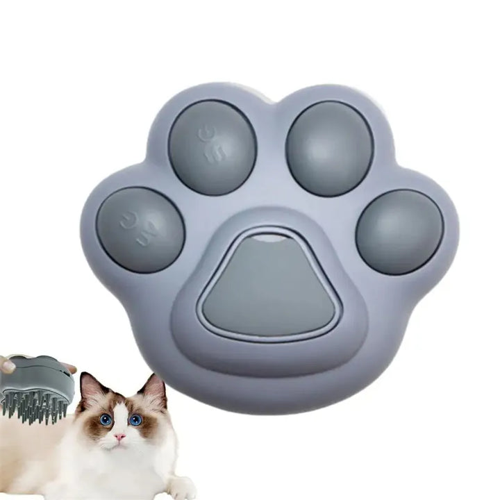 Rechargeable electric spray brush for pet grooming, suitable for cats & dogs, ensures shiny, clean coats.