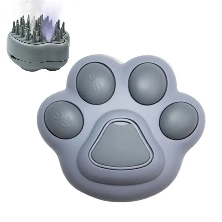 Advanced electric deshedding brush with soothing spray, perfect for comprehensive pet grooming & coat care.