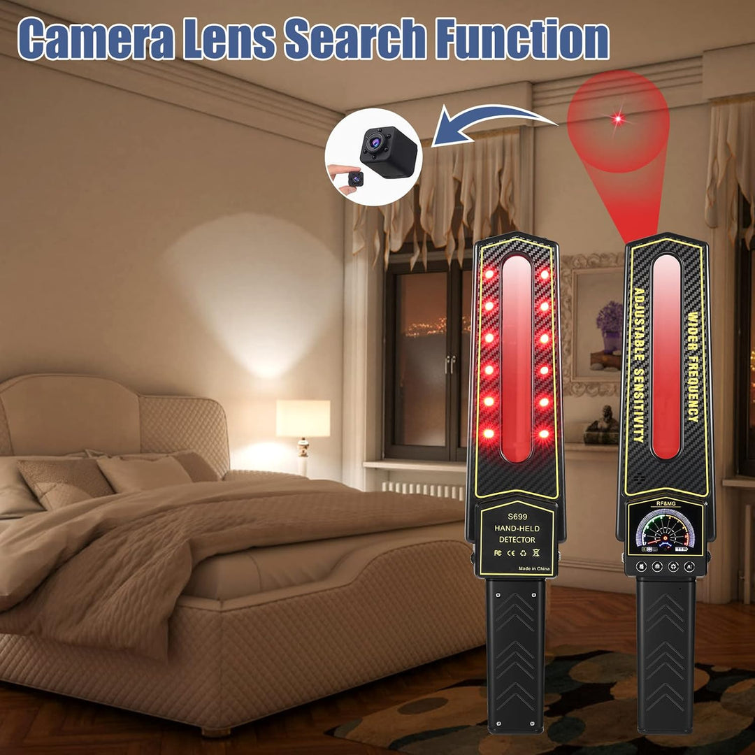 Electronic Privacy Detector for hidden cameras & GPS trackers. Find bugging devices, protect your privacy.