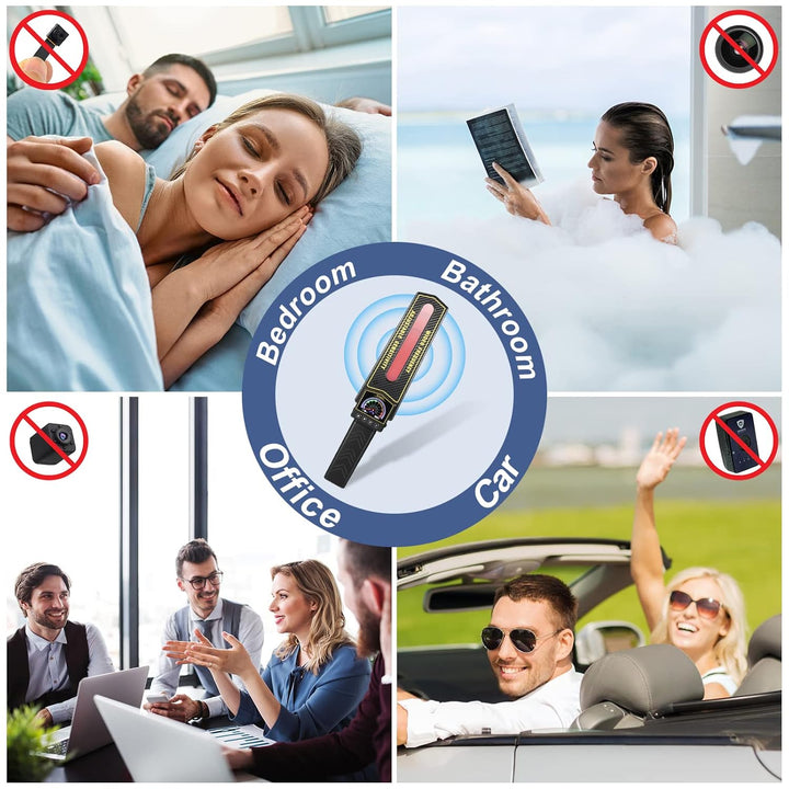 Hidden camera detector & GPS finder. Locate spy devices & wireless bugs for ultimate anti-surveillance security.