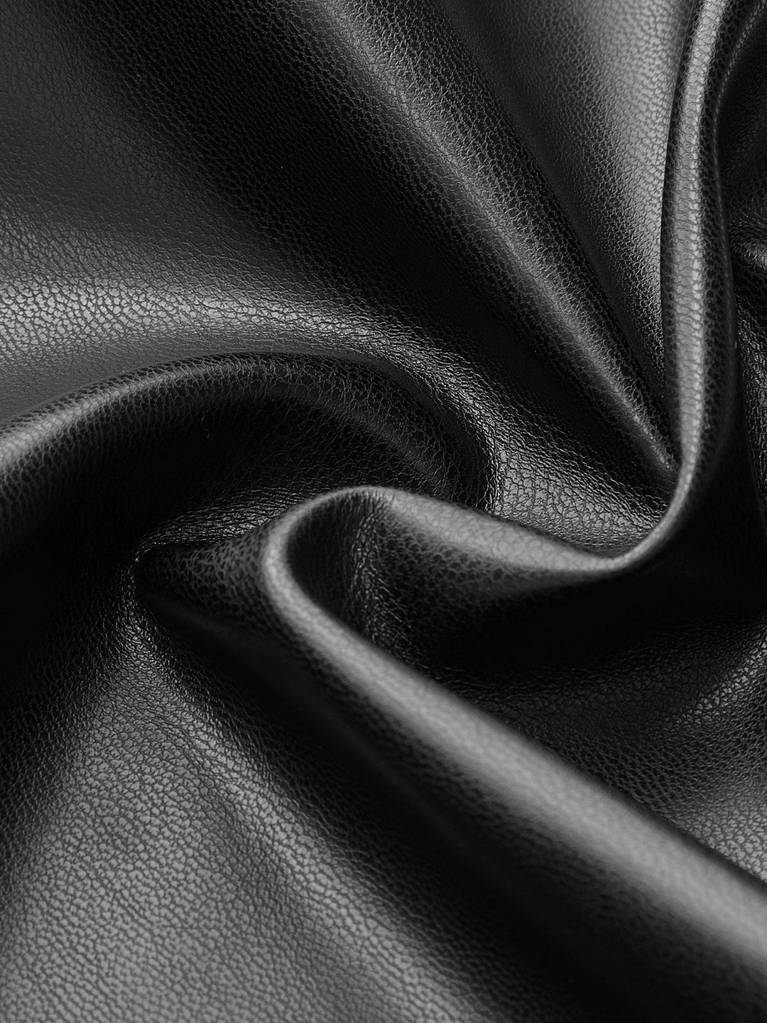 Sophisticated black midi skirt with a front slit, a must-have for women's elegant office attire.