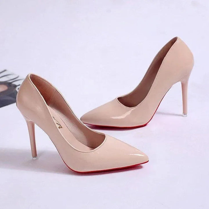 Everyday chic women's stiletto pumps, high heel, round toe, perfect for adding elegance to any outfit.