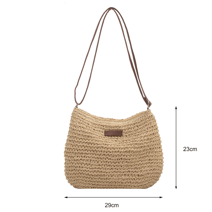 Stylish brown women's accessory handbag, versatile for any outfit. Elegant & comfortable everyday bag.