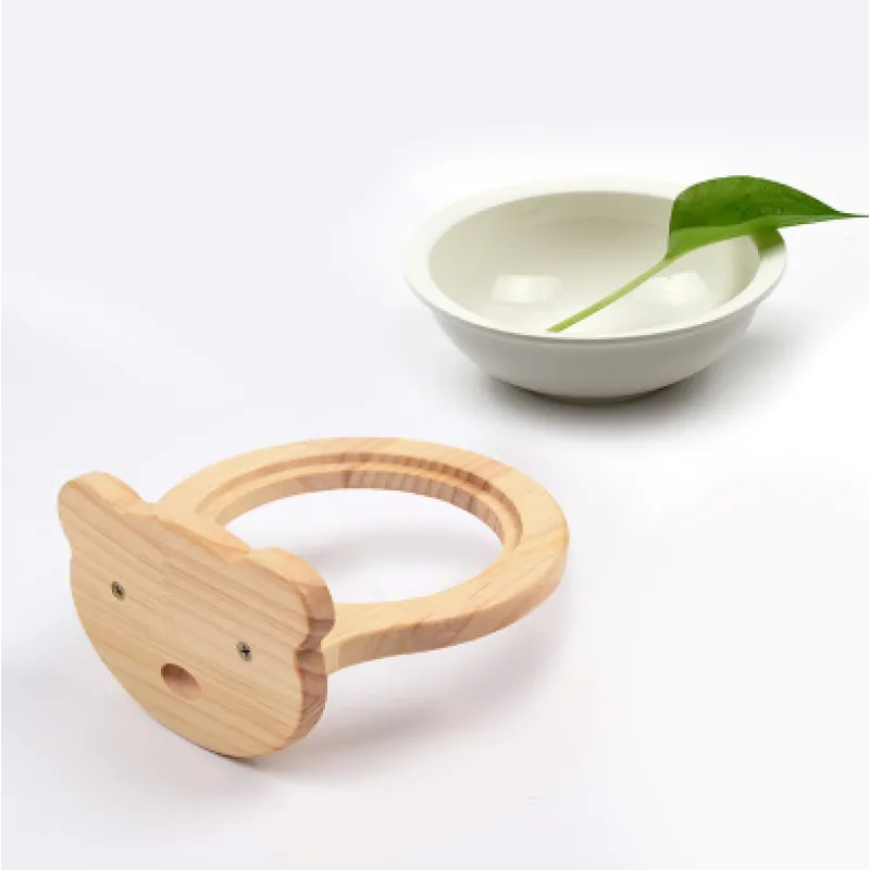 Space-saving wall mount cat food bowl. Elevated pet feeder with a cloud wooden frame promotes better posture.