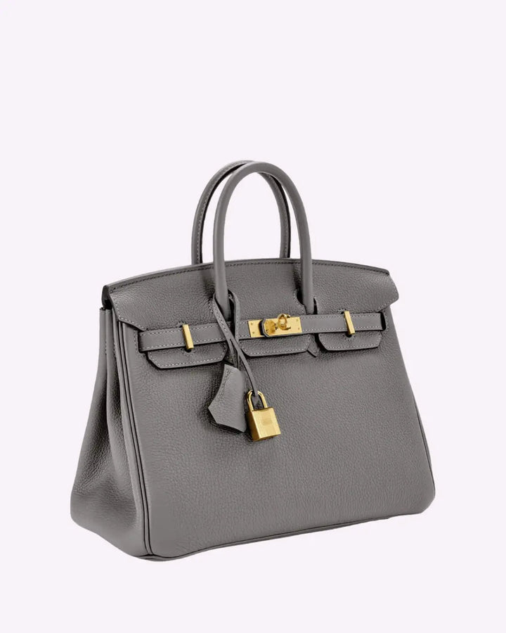 Elegant genuine leather women's handbag, a luxury fashion accessory for everyday.