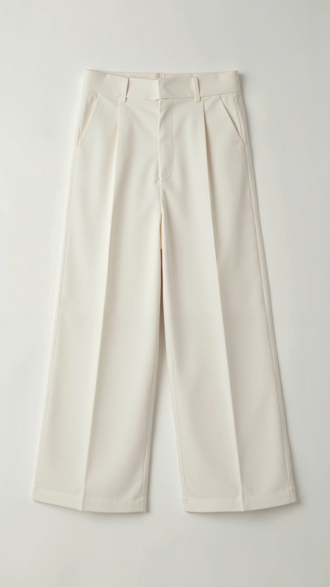 Group photo of diverse women wearing high-waisted wide-leg palazzo trousers, showcasing versatility.