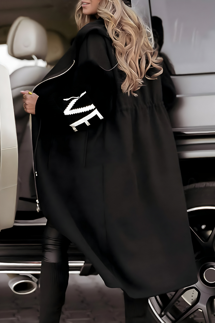 Versatile hooded knit cardigan for women, ideal for various occasions.