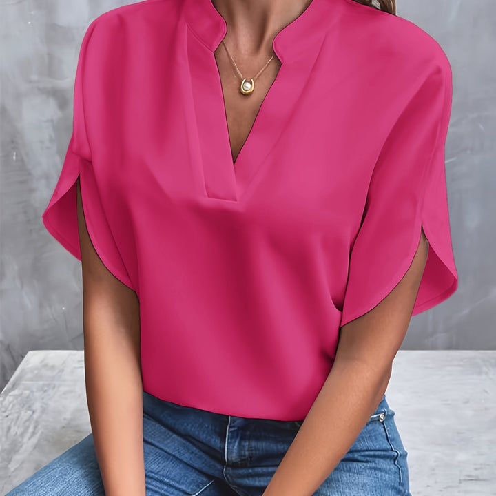 Versatile women's blouse, an elegant choice for office and casual wear.