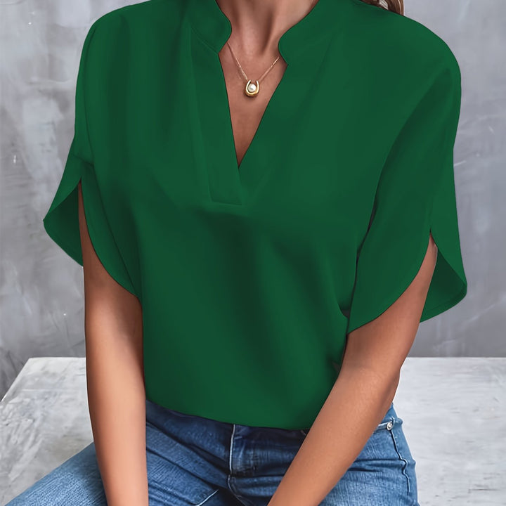 Elegant women's blouse with a lightweight feel for effortless style.