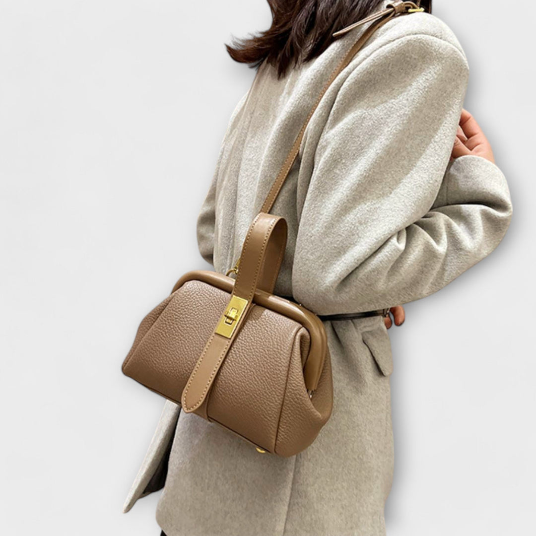 Fashionable black mini handbag, a must-have shoulder bag, perfect for various occasions.