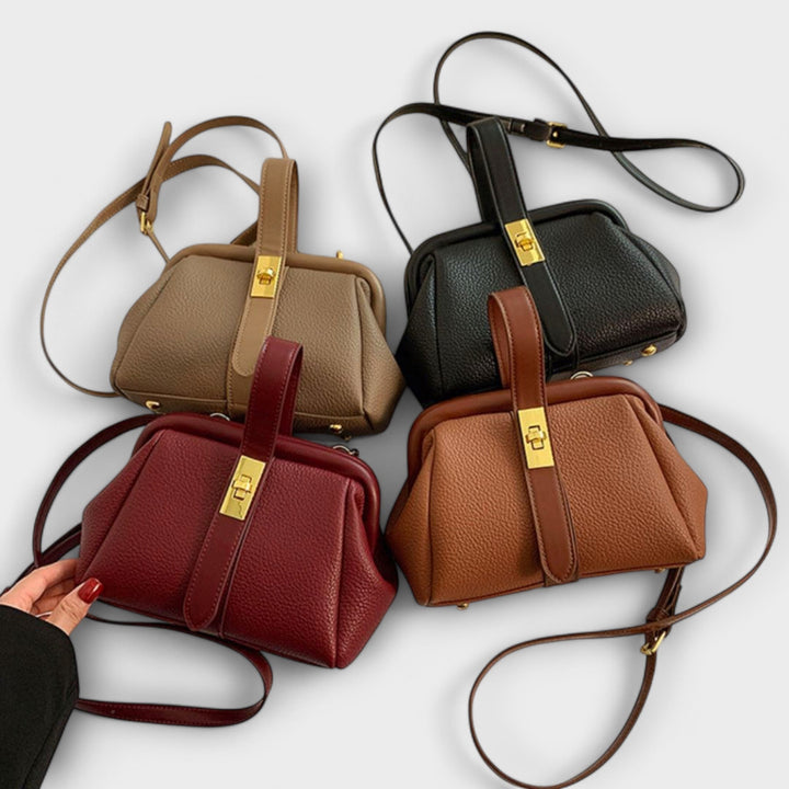 Classic elegant mini handbag, perfect size for women's daily essentials or events.