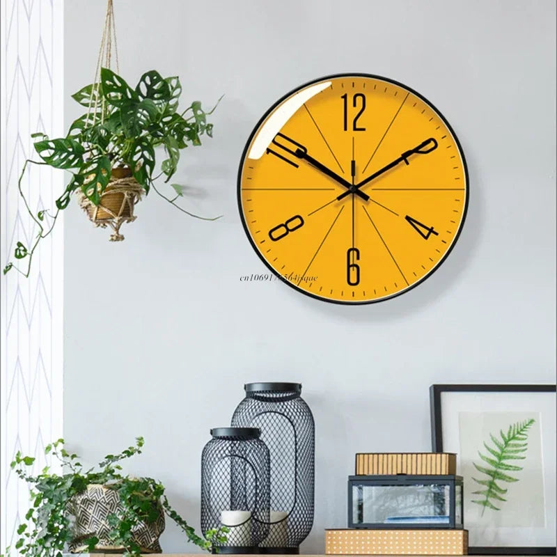 TimeWisp silent wooden wall clock. Minimalist design adds an elegant, quiet touch to any modern home space.