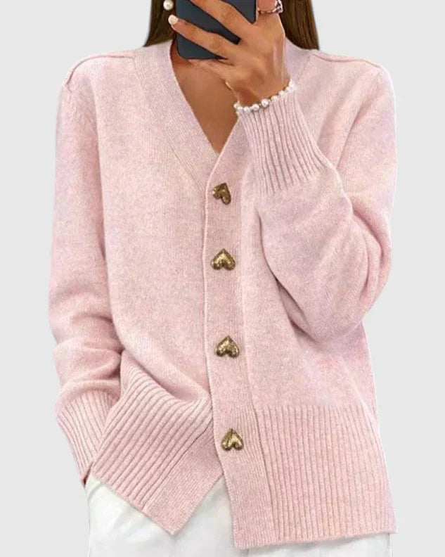 Elegant open front cardigan sweater for women in a neutral knit, perfect for layering.