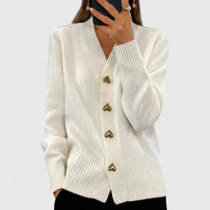 Soft knit open front cardigan for women, showing its flowy and comfortable design.