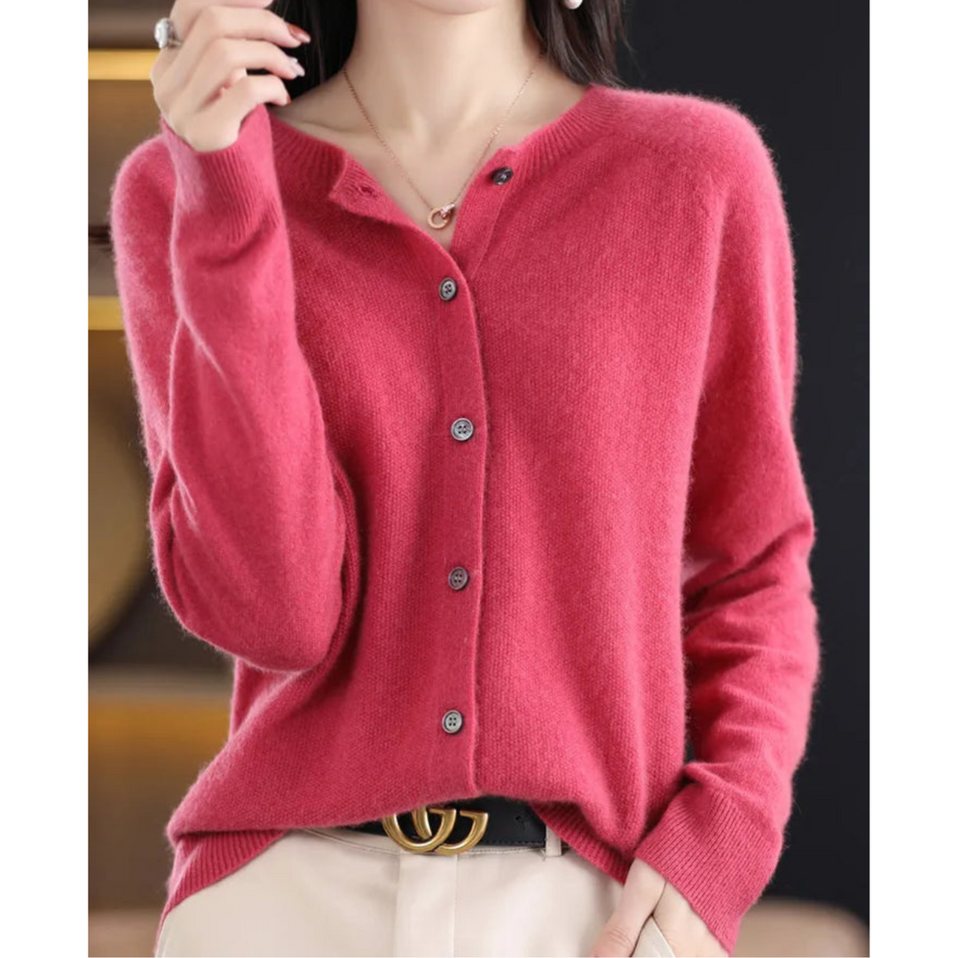 Elegant open front cardigan sweater for women, perfect for layering & everyday chic style.