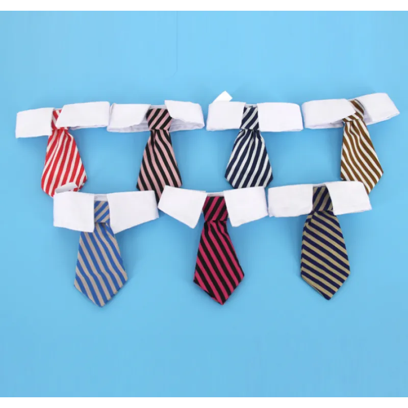 Make your pet elegant with this stylish tie collar. A fashionable accessory for dogs & cats.