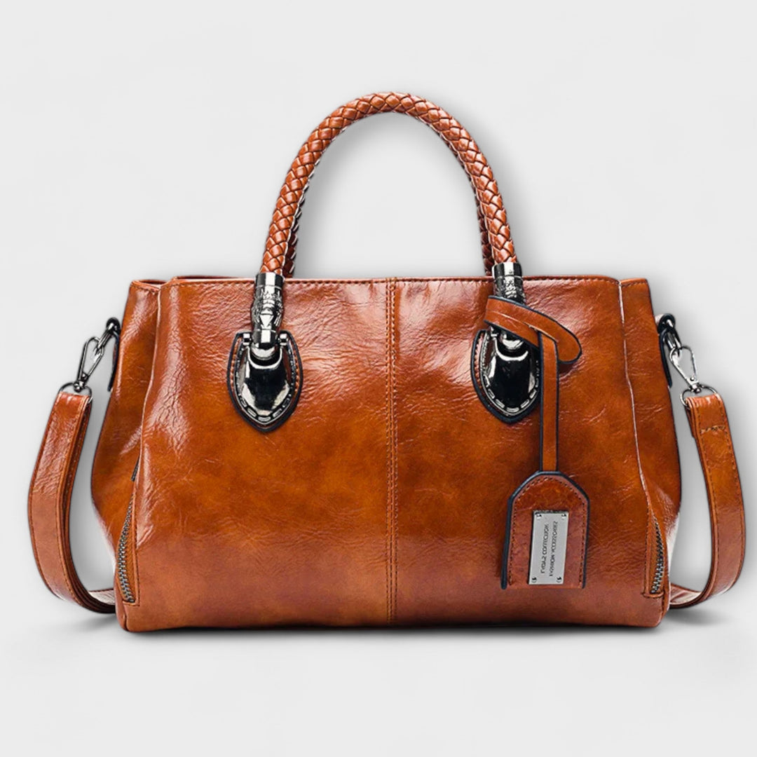 Elegant structured everyday handbag for women, perfect for spring fashion.