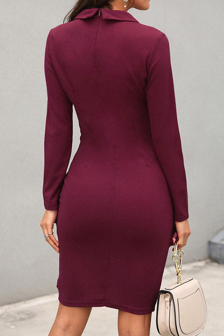 Stylish asymmetric blazer dress for women, ideal for spring and summer, showcasing a modern, elegant design.