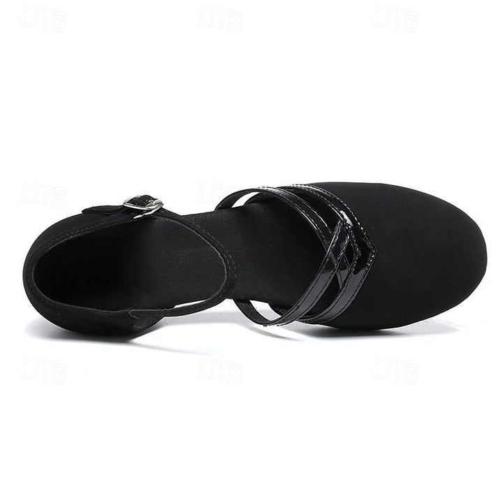 Sophisticated women's dance heels with secure straps, ideal for formal and summer events