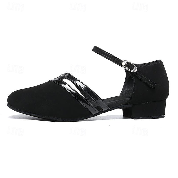Graceful women's classic heels with ankle straps, designed for dance and evening wear