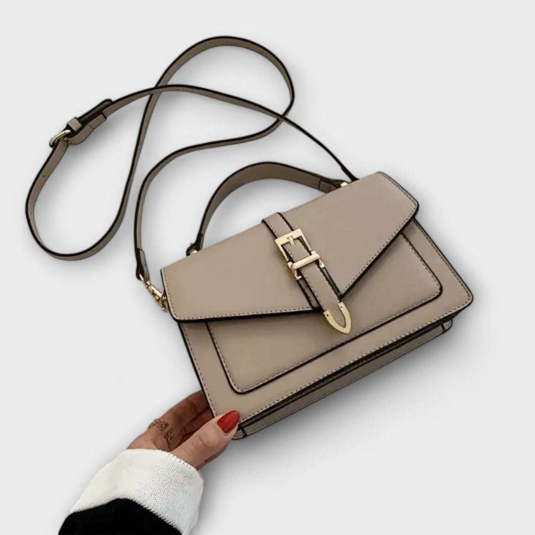 Elegant women's classic structured shoulder bag in a timeless design, perfect for everyday use.