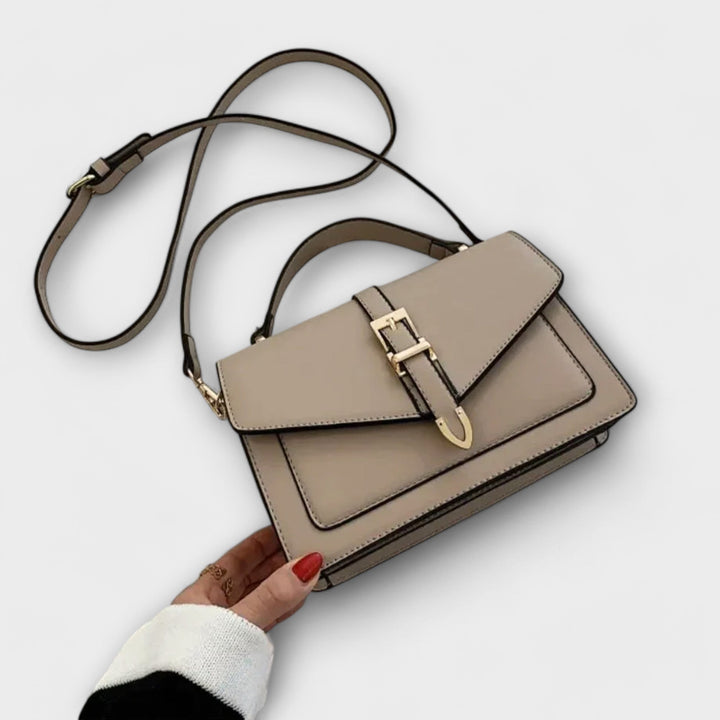 Elegant women's classic structured shoulder bag in a timeless design, perfect for everyday use.